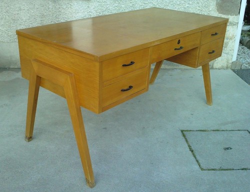 Ancien bureau design 60 - bureau,
