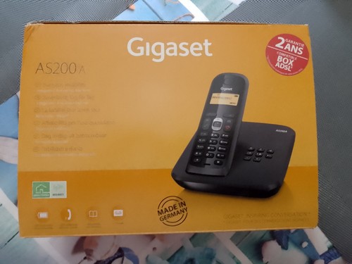 Téléphone fixe sans fil - fil, avec