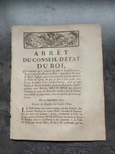 DROIT DE RÊVES  Décret Loi LOUIS XVI 1775