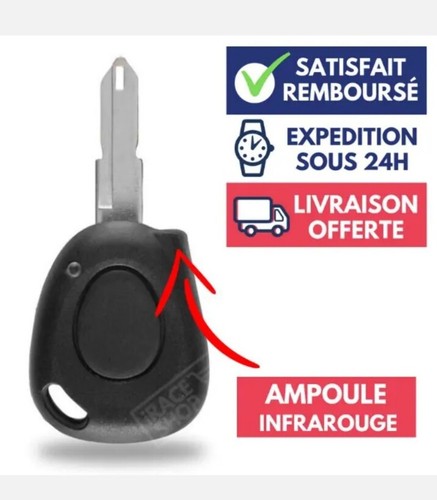 Boitier clé plip coque - clé,