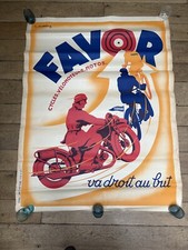 Affiche Publicitaire FAVOR /