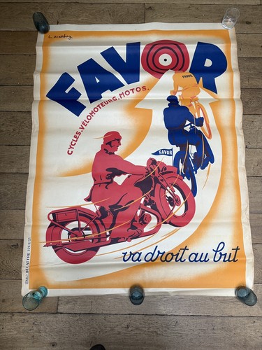 Affiche publicitaire favor - favor, /