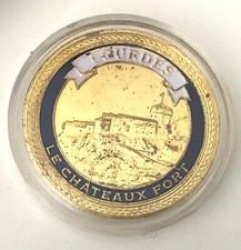 PIÈCE MÉDAILLE JETON LE CHÂTEAU FORT DE LOURDES