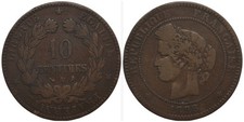 10 Centimes Cérès 1898 A