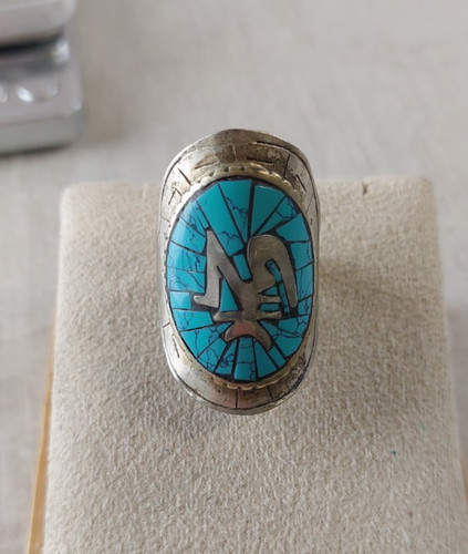 Ancienne bague tibétaine