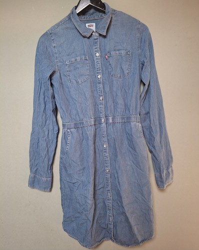 Robe jean levi - en, bleu