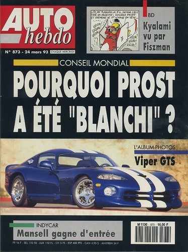 Auto hebdo 873 03 - auto, n°873