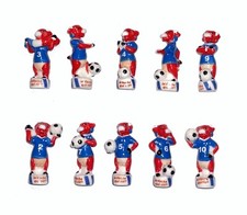 Série complète de 10 fèves