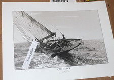 décoration photo art marine Pen - Duick poster voilier bois Tabarly Cannes neuf
