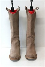 FELMINI  Bottes  Cavalières Croûte de Cuir Beige T 41 BE