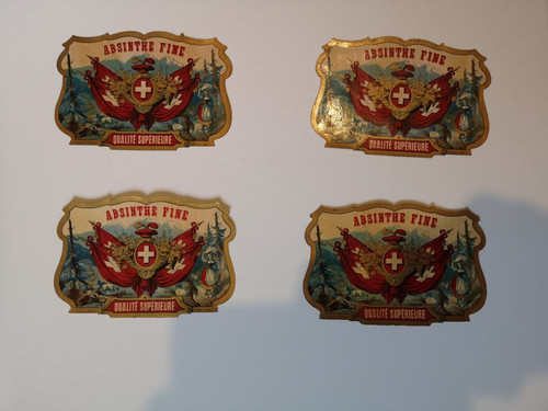 Superbe etiquette absinthe - superbe,