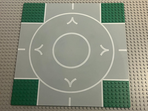 Plaque base route lego - plaque,