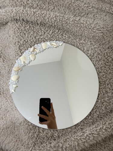 Miroir rond artisanal cm - miroir,
