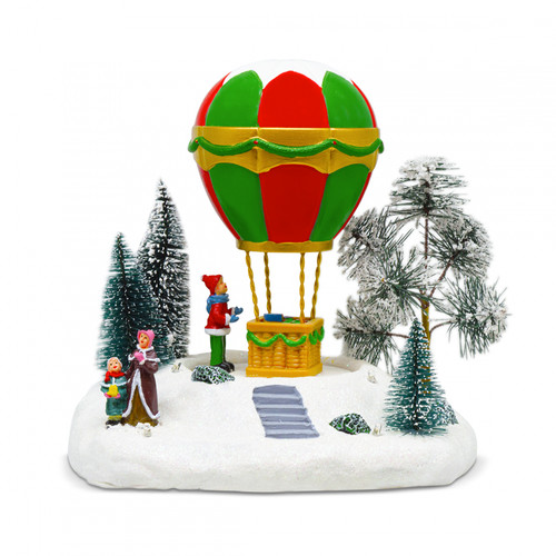 Village noël 34x23x22cm - village,