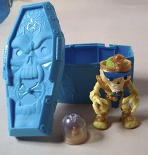 Figurine momie articulée pharaon cercueil sarcophage tombeau égyptien Treasure X