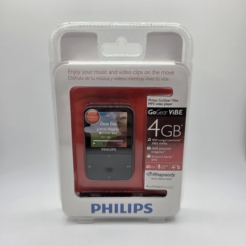 Philips gogear vibe - 4gb, black