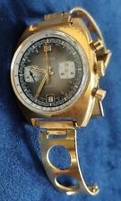 Montre Chronographe Clyda De 1970. Valjoux 7734