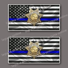 autocollant décalcomanie imperméable brillant logo california highway patrol 4