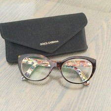 Lunettes de vue DOLCE & GABBANA ecailles marron très bon état