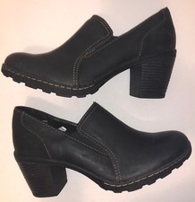 Merona Black Slip On Clogs