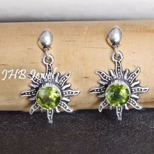 Boucles d'oreilles soleil