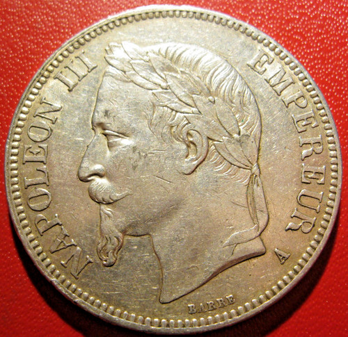 France bel écu 5 francs - france.,