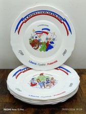 Lot de 6 assiettes de table