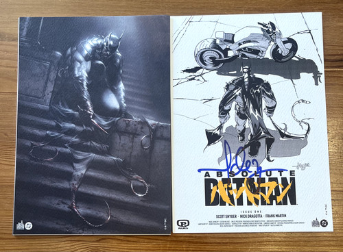Batman absolute print signé - absolute, 1