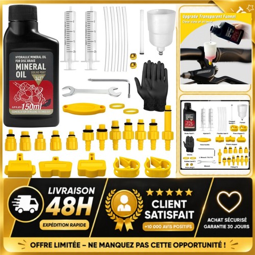 Kit purge freins vtt - kit,
