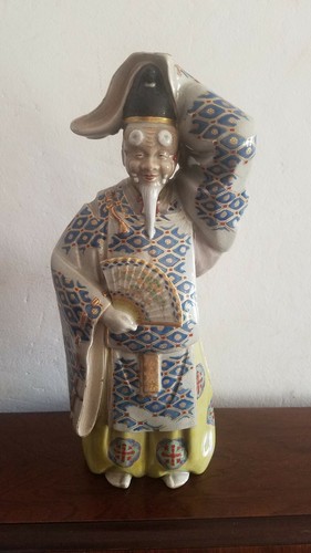 Japanese noh actor ceramic - actor,