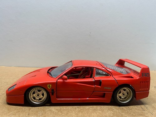 Burago ferrari f40 - 1987, sans