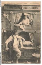 AUGP11-0882- REGION - BRETAGNE - Lit-clos a etage - La Paresseuse