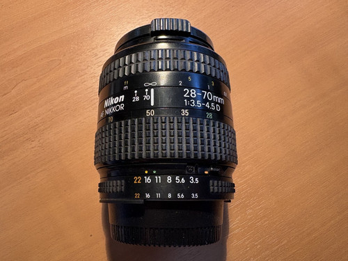 Objectif nikon nikkor 70 - objectif, 28-70