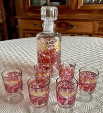 service à liqueur Vintage