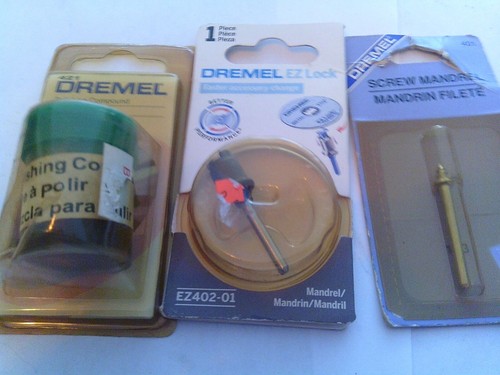 Three dremel accessories - three, !!