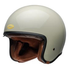 Casque Jet Café Racer BELL TX501 Vintage Blanc Brillant