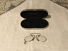 Ancienne paire de lunettes binocles "pince-nez"