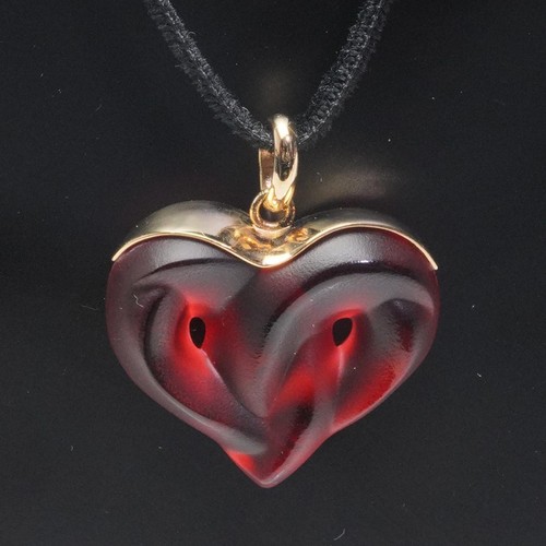 Pendentif cristal lalique - cristal, de