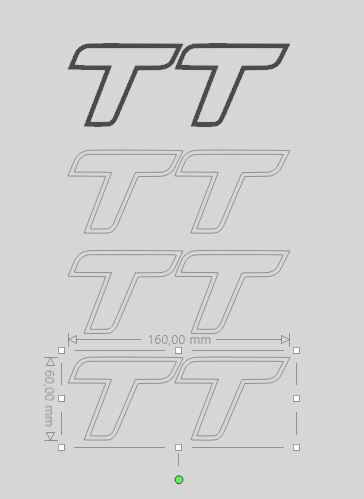 Stickers autocollant audi tt - 4,