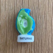 Fève ❤️ Galette - SATURNE - Numéro Chiffre Planète Alphabet SIX 6 - Broad Bean