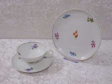 3 Pièces Porcelaine Splendeur Couvert Collection Schaubach Art - Vintage -