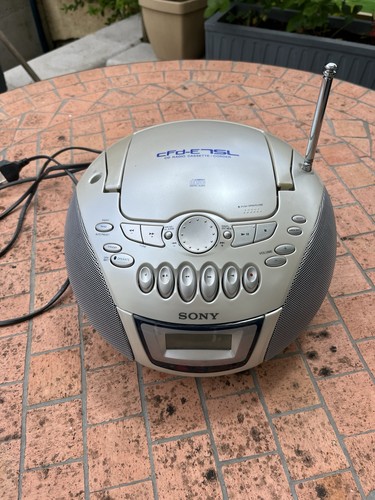 Radio cassette sony - cd,