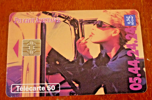 Telecarte peugeot - ,