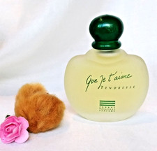 Miniature QUE JE T'AIME Tendrement de  JOHNNY HALLYDAY  * EDT * 7,5 ml * Plein