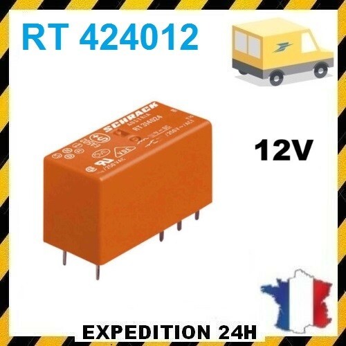 Relais rt424012 8a250vac - rt424012,