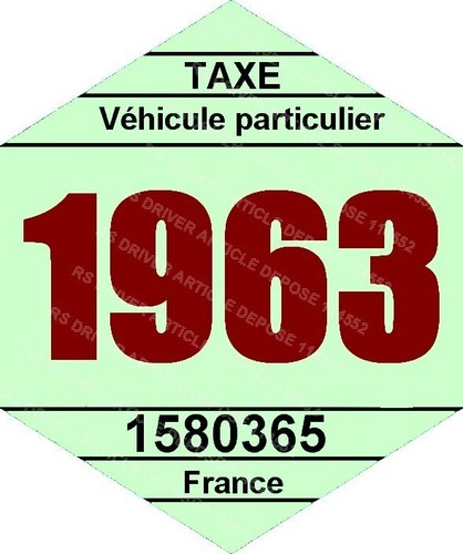 Vignette 1963 pour intérieur - vignette,