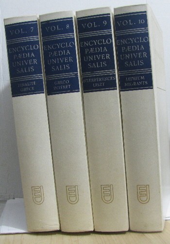 Encyclopaedia universalis tome