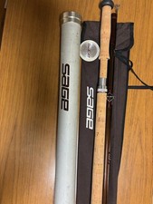 Canne à mouche double main