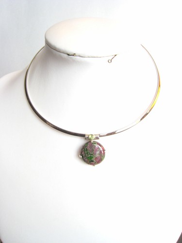 Torque pendentif tourmalines - torque,