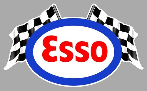 Esso flags sticker vinyle - ,